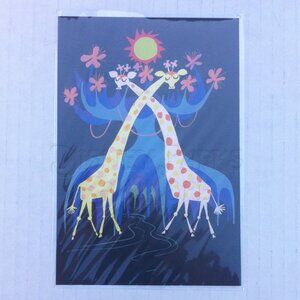 Colors of Mary Blair Postcard Museum of Tokyo Disney Small World Concept Art